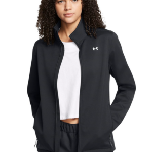 A women's Under Armour ColdGear Infrared Shield 2.0 Jacket, designed for warmth, water resistance, and wind protection.